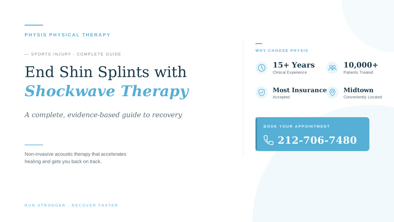 Shockwave Therapy for Shin Splints